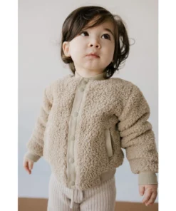 Jamie Kay Theo Teddy Bear Cashew Jacket Outerwear