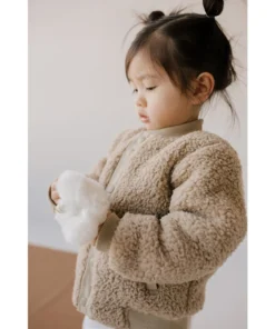 Jamie Kay Theo Teddy Bear Cashew Jacket Outerwear