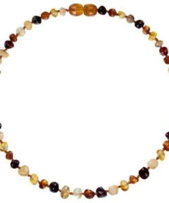 Powell's Owl Amber Baroque Multi Four Color Necklace