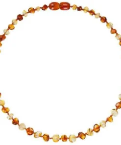 Powell's Owl Amber Baroque Honey + Cherry Necklace Jewelry