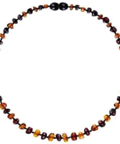 Powell's Owl Amber Baroque Cognac + Cherry Necklace Jewelry