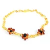 Powell's Owl Amber Gemstone Honey + Cognac Flower Necklace