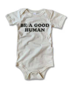 Rivet Apparel Bodysuits Be A Good Human Vintage Onesie
