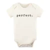 Tenth + Pine Perfect Black + Natural Organic Onesie