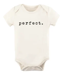 Tenth + Pine Perfect Black + Natural Organic Onesie