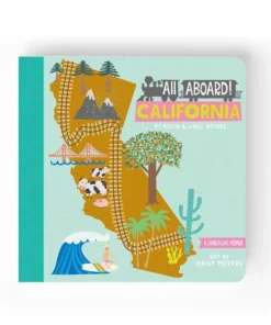 Lucy Darling Books + Puzzles All Aboard California Book