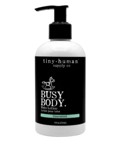 Tiny Human Supply Unscented Busy Body Baby Lotion