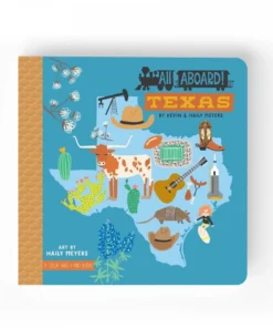 Lucy Darling Books + Puzzles All Aboard Texas Book