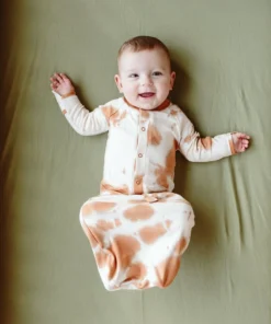 Goumi Kids Red Rock Bamboo Organic Gown