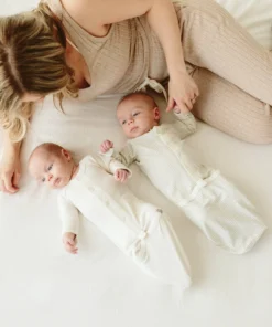 Goumi Kids Gridlock Bamboo Organic Gown