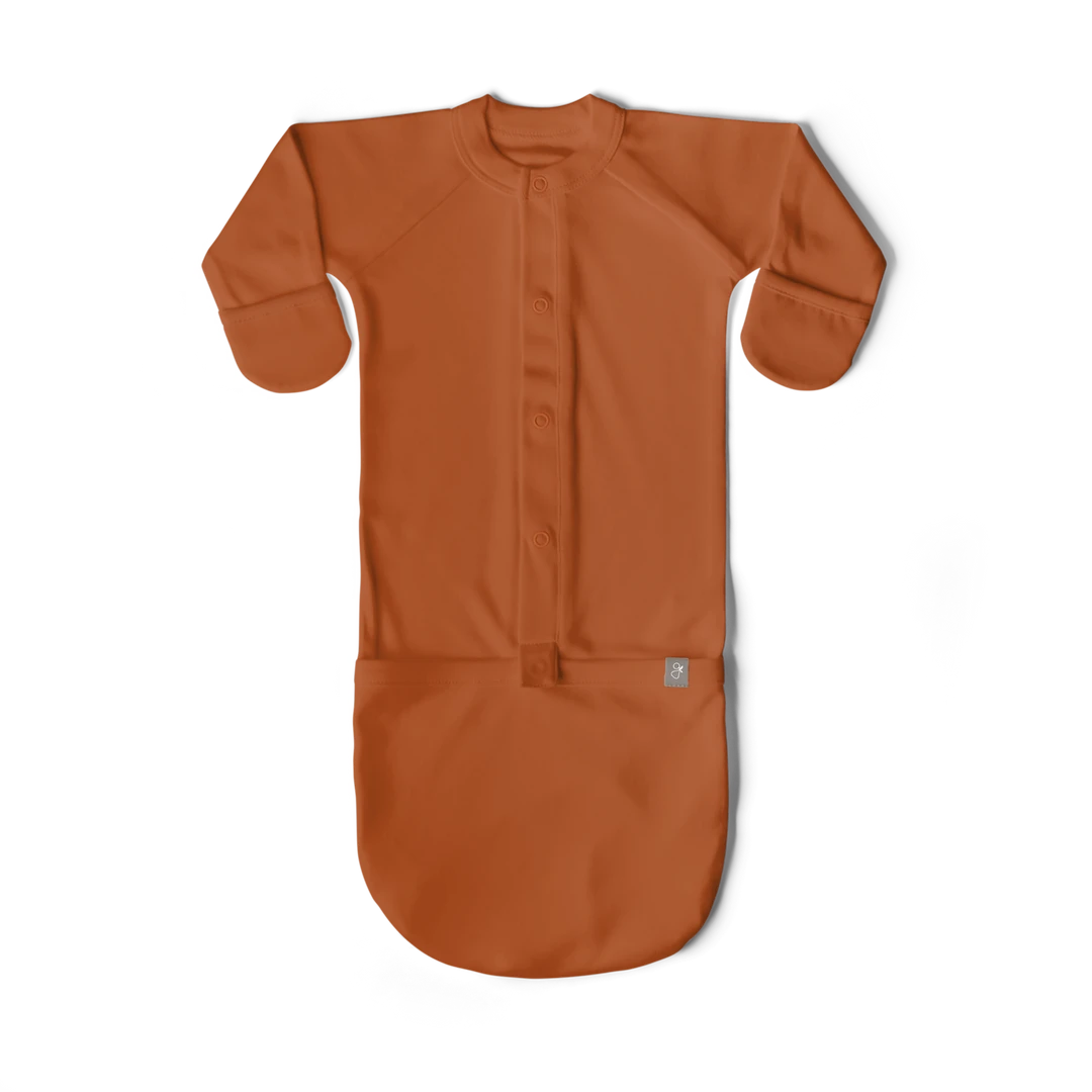 Goumi Kids Sienna Bamboo Organic Gown 6 Goumi Kids Sienna Bamboo Organic Gown