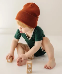 Joss + J Rust Knit Beanie Knits