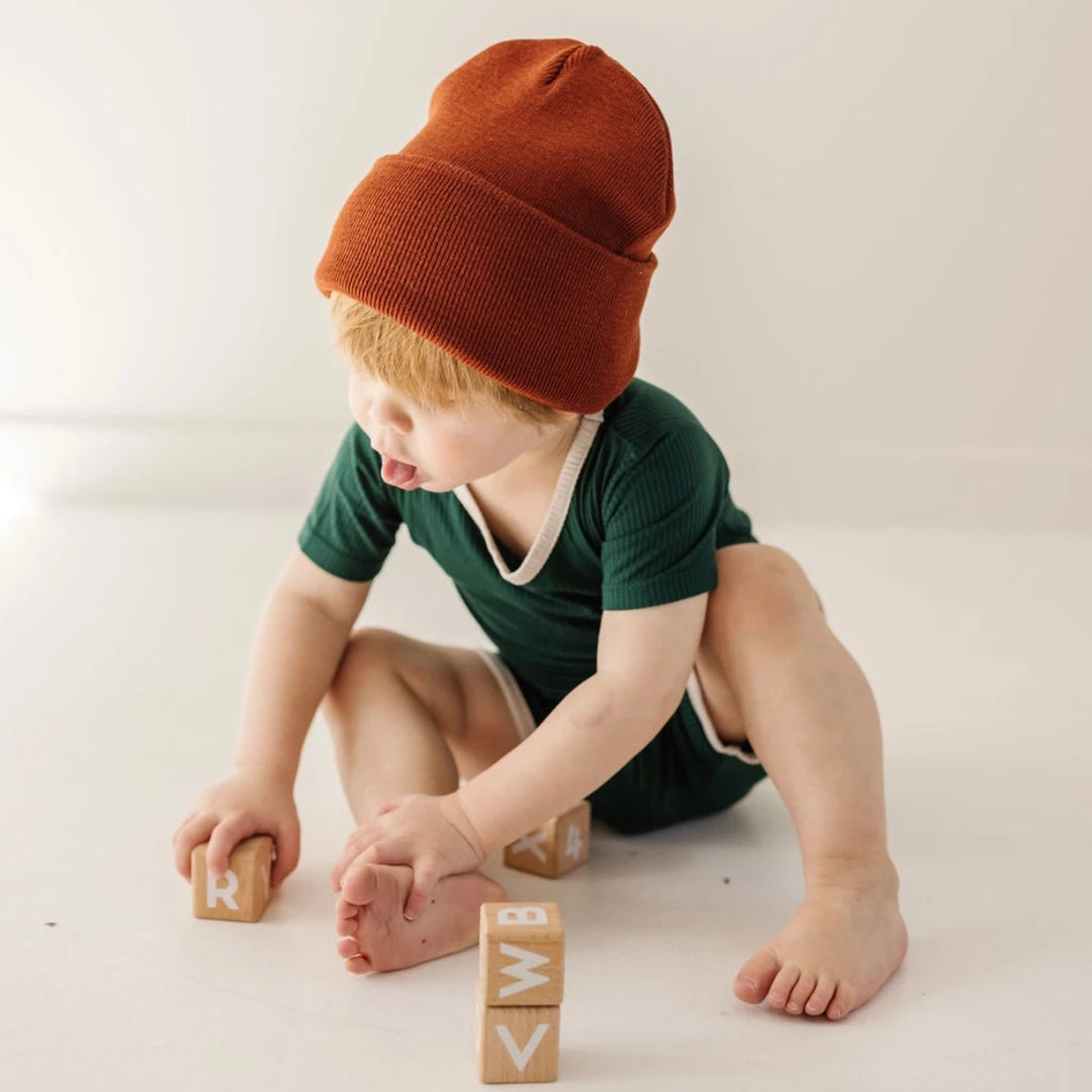 Joss + J Rust Knit Beanie Knits 4 Joss + J Rust Knit Beanie Knits