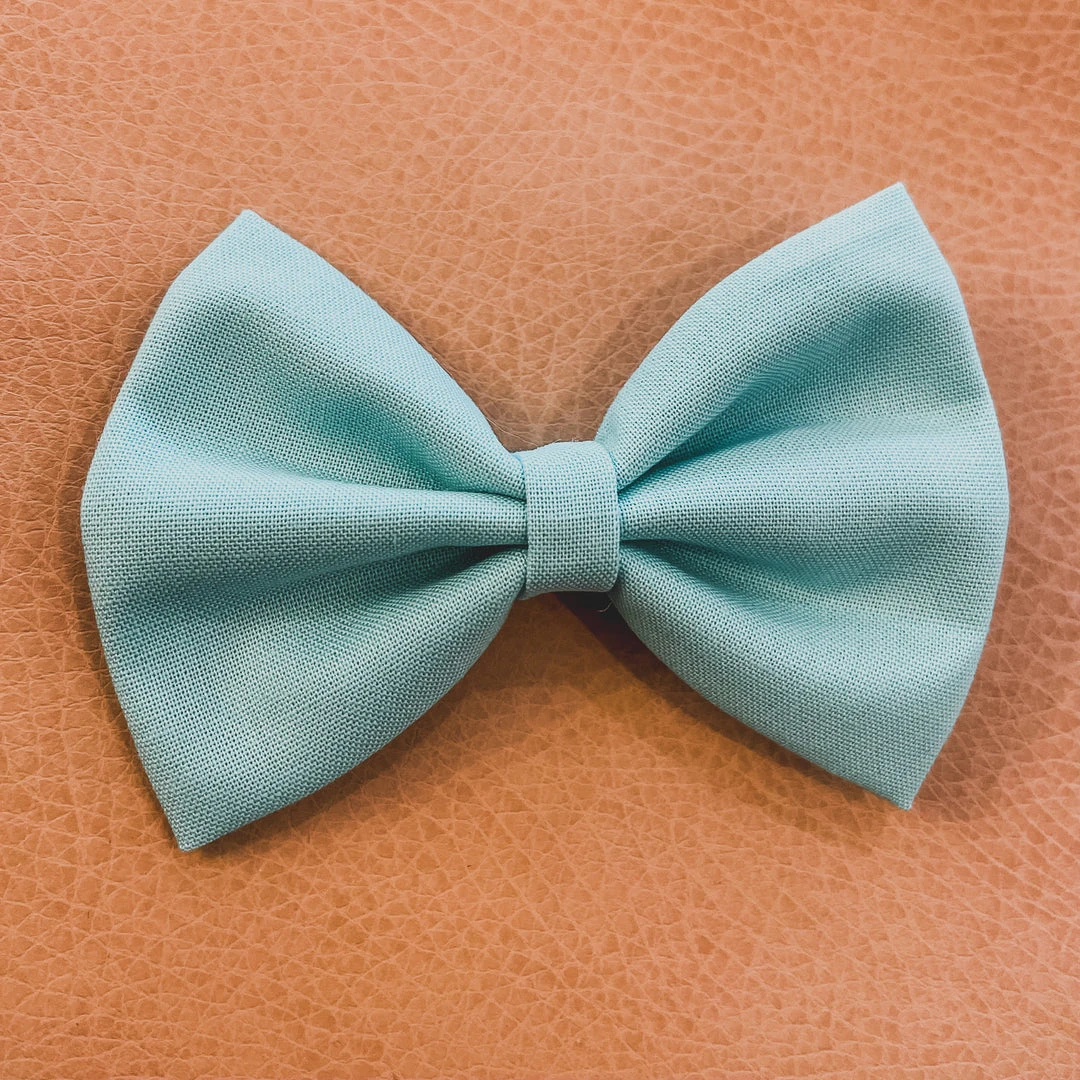 Bows For Show Aqua Blue Hair Bow Clip Headwear 3 Bows For Show Aqua Blue Hair Bow Clip Headwear