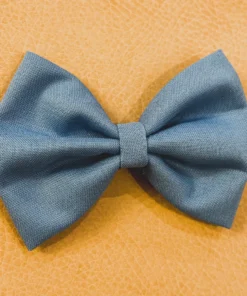 Bows For Show Denim Blue Hair Bow Clip Headwear