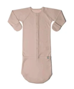 Goumi Kids Rose Bamboo Organic Gown 8 Goumi Kids Rose Bamboo Organic Gown