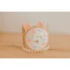 Cutest Little Party Party Time # 5 Gold Glitter + Donut + White Glitter Crown