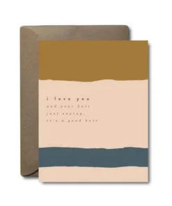 Black Lab Studio Good Butt Love Greeting Card