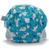 Beau + Belle Littles Light Blue Narwhals Reusable Swim Diaper 1 Beau + Belle Littles Light Blue Narwhals Reusable Swim Diaper
