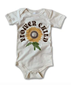 Rivet Apparel Bodysuits Flower Child Vintage Onesie