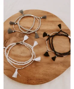 Village Thrive Bora Bora Black Bracelet Bracelets