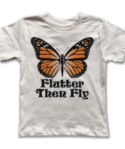 Rivet Apparel Flutter Then Fly Vintage Tee Graphic Tees