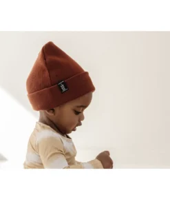 Joss + J Rust Knit Beanie Knits