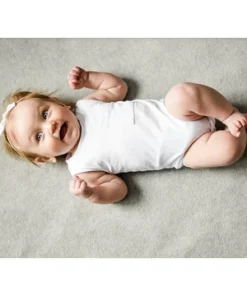Little Bipsy White Tank Bodysuit Onesie Bodysuits