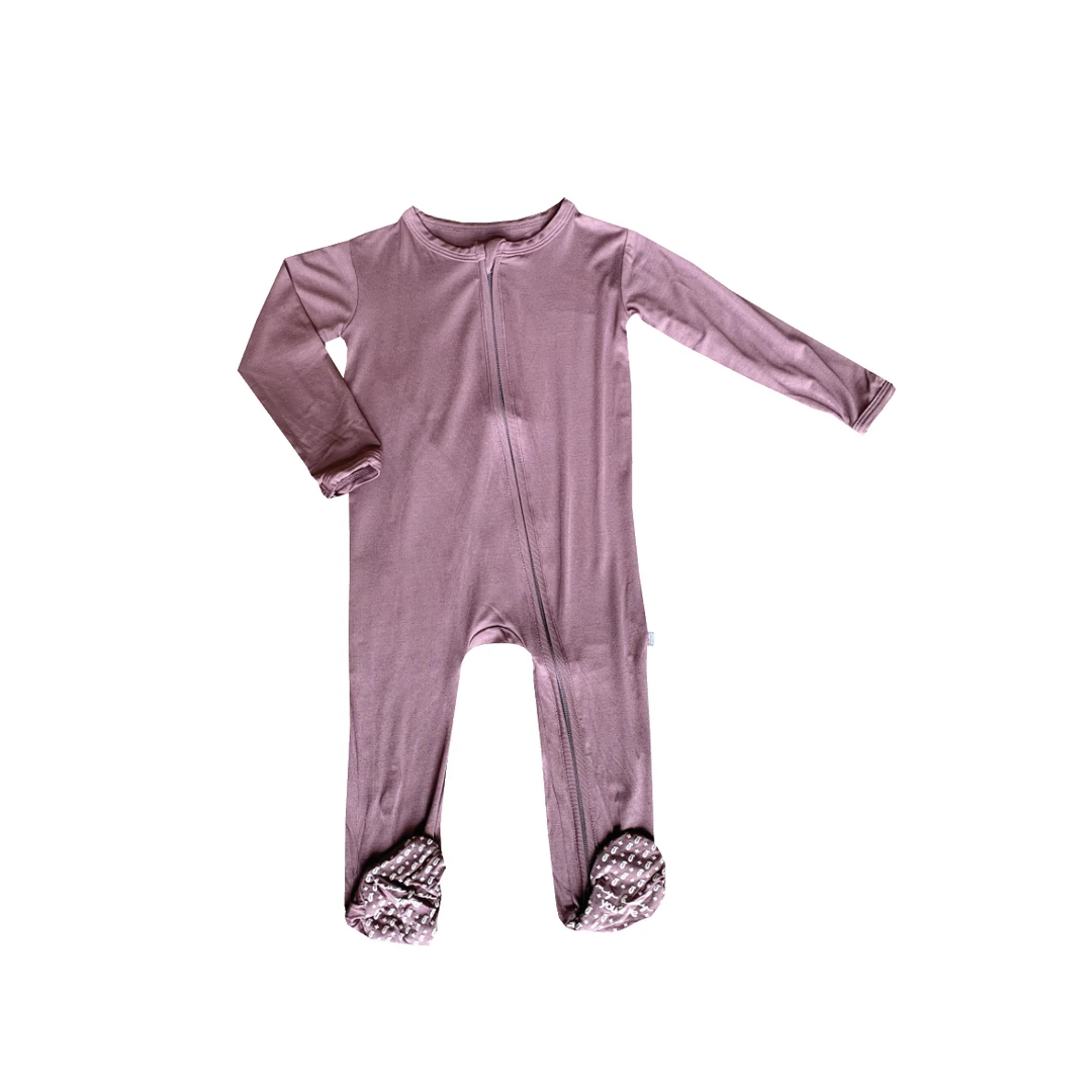 Joss + J Lilac Bamboo Zip Sleeper Sleepers 6 Joss + J Lilac Bamboo Zip Sleeper Sleepers