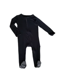 Joss + J Black Zip Bamboo Sleeper Sleepers