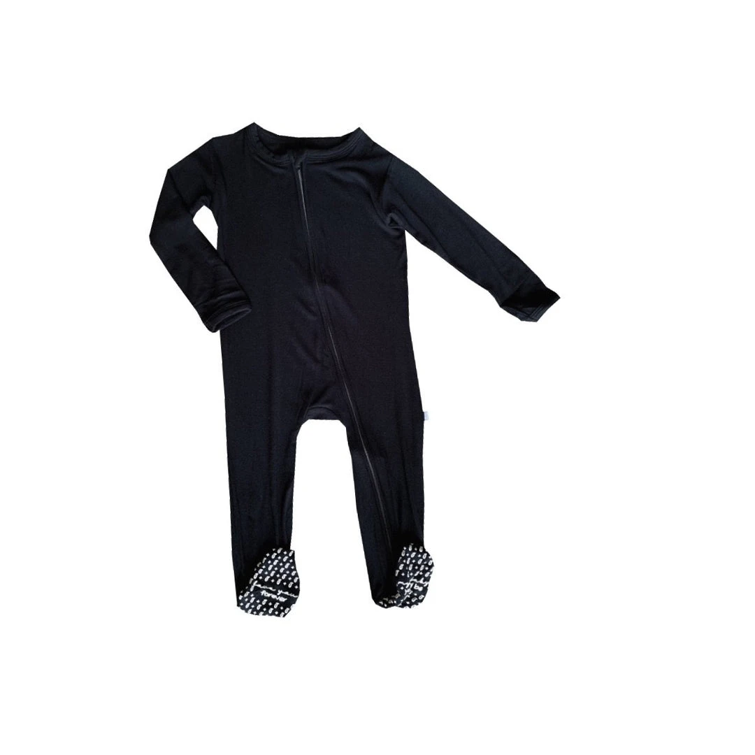 Joss + J Black Zip Bamboo Sleeper Sleepers 4 Joss + J Black Zip Bamboo Sleeper Sleepers