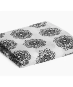 Modern Burlap Doily Lace Muslin Swaddle Swaddles + Blankets