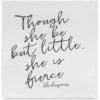 Modern Burlap Though She Be Little Muslin Swaddle Swaddles + Blankets 2 Modern Burlap Though She Be Little Muslin Swaddle Swaddles + Blankets