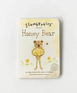 Slumberkins Books + Puzzles Honey Bear Snuggler - Gratitude Collection
