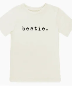 Tenth + Pine Tops Bestie Black + Natural Organic Tee