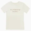 Tenth + Pine Tops Birthday Babe Clay + Natural Organic Tee