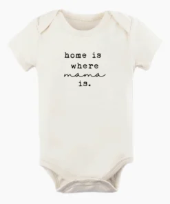 Tenth + Pine Bodysuits Home Is Where Mama Is Natural Organic Onesie