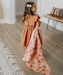 Lucy Darling Swaddles + Blankets Flower Child Blanket