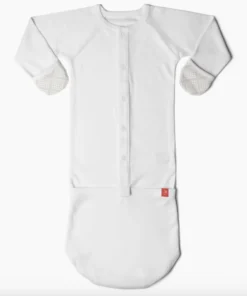 Goumi Kids Preemie + Newborn Cloud Bamboo Organic Gown 12 Goumi Kids Preemie + Newborn Cloud Bamboo Organic Gown