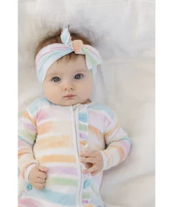 Sunset Stripe Bamboo Headband - Arrows & Bow X Joss + J Headwear