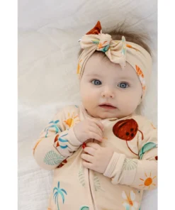 Sleepers Retro Beach Bamboo Zip Sleeper - Arrows & Bow X Joss + J