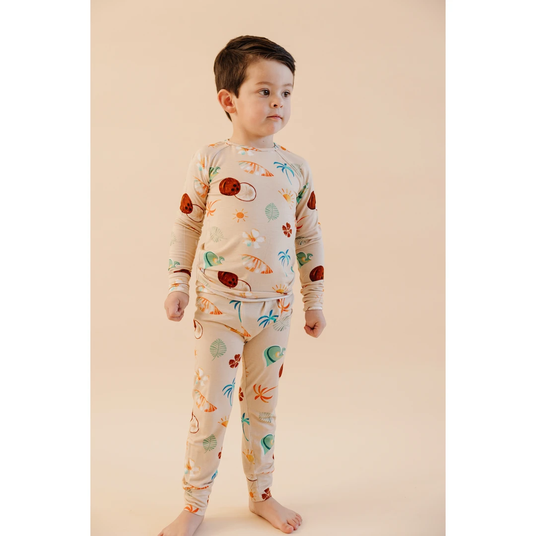 Two-Piece Sets Retro Beach Bamboo Lounge Set - Arrows & Bow X Joss + J 4 Two-Piece Sets Retro Beach Bamboo Lounge Set - Arrows & Bow X Joss + J