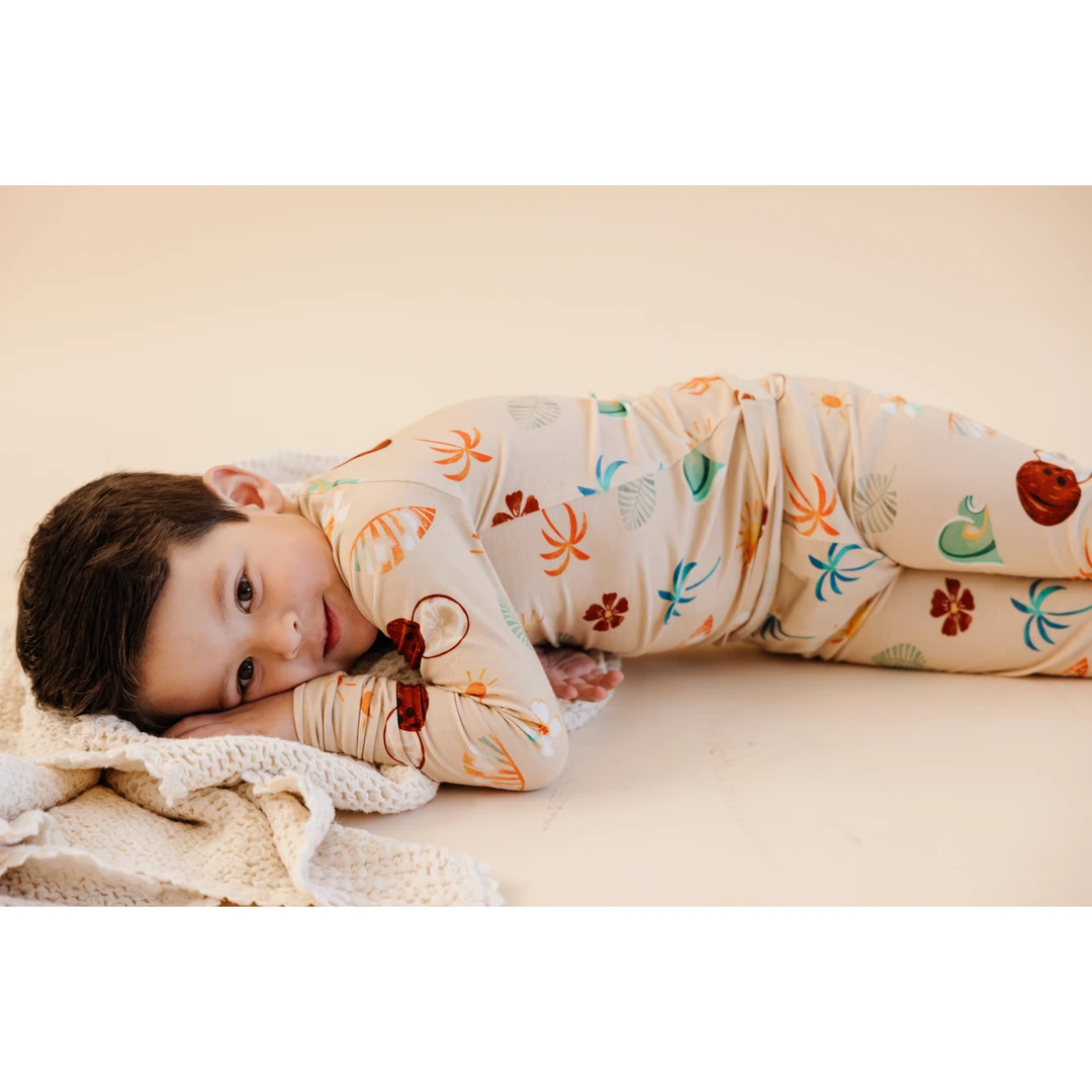 Two-Piece Sets Retro Beach Bamboo Lounge Set - Arrows & Bow X Joss + J 8 Two-Piece Sets Retro Beach Bamboo Lounge Set - Arrows & Bow X Joss + J