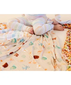 Retro Beach Bamboo Swaddle - Arrows & Bow X Joss + J