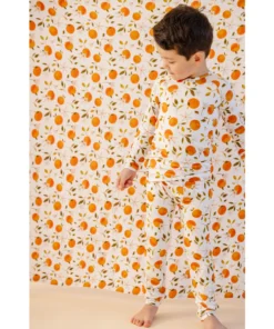 Orange Blossom Bamboo Swaddle - Arrows & Bow X Joss + J Joss + J The Label