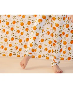 Orange Blossom Bamboo Swaddle - Arrows & Bow X Joss + J Joss + J The Label