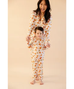 Orange Blossom Bamboo Women's Luxe Lounge Set - Arrows & Bow X Joss + J Sets