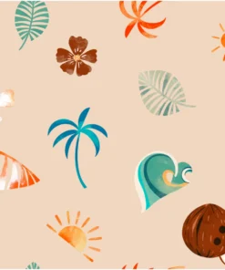 Sheet Sets Retro Beach Sheet Set - Arrows & Bow X Joss + J