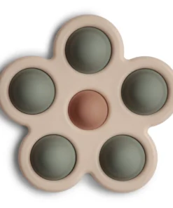 Mushie Dried Thyme + Natural + Shifting Sand Flower Press Toy Toys