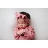 Three Little Tots Preemie + Newborn Rose Headband